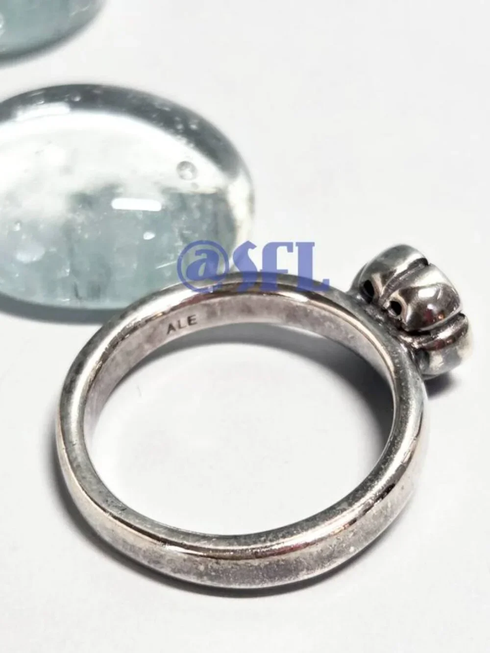 Authentic Pandora Long Retired Rare Daisy Cut Out Ring Sterling Silver Cottage
